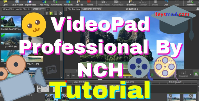 NCH VideoPad Video Editor-IMAGE